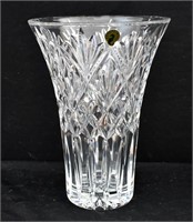 Large Waterford Crystal Vase "Cassidy" 10"