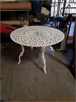 Metal patio  table