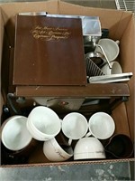 Pasquini Espresso Machine and cups