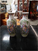 Pair of small Chinese vases