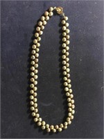 STUNNING BLACK PEARL NECKLACE