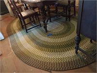 Large Braided Rug As Shown