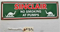 "SINCLAIR" PORCELAIN SIGN