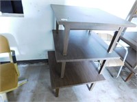 3 end tables - all are 30" x 30" x 15.5" tall