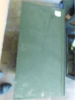 Metal File Cabinet in Drab Olive Green Color