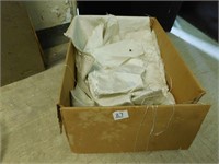 Box of fiber glass cloth - smaller pieces