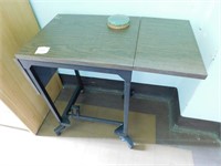 Type writer table w/2 fold down leaves - 36" long