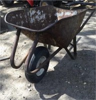 Metal SIngle Wheelbarrow