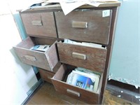 Large plywood drawer unit - 8 large drawers - 43"