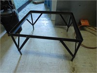 Steel table frame - no top  30" long x 28" wide x