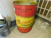 Empty 42 gallon barrel - printed w/Schaffer's