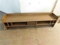 Desk top cubby  57" long x 12" deep and 15" tall