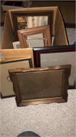 Picture frames and small albums