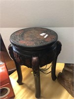 CARVED CHINESE PEDESTAL