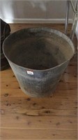 Large Galvanised Bucket