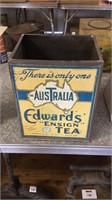 Edwards Tea Tin (no Lid)