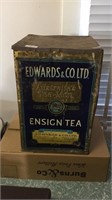 Edwards Tea Tin
