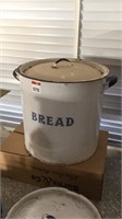 Enamel Bread Bin
