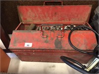 TOOLBOX WITH ASSORTED TOOLS