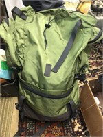 GREEN HICKING BACK PACK