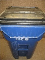 COMMERCIAL RECYCLE ROLLING RECEPTACLE
