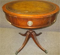 ROUND CLAW FOOT TABLE