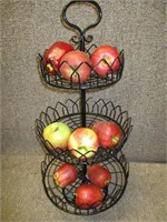 3 TIER METAL FRUIT STAND