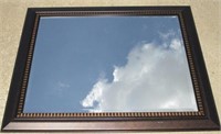 BRONZE FRAMED WALL MIRROR