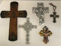 Lot Of Decorative Crosses