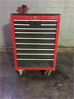 Rolling Toolbox w/ Vise-