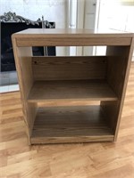 Small bookcase with wood finish