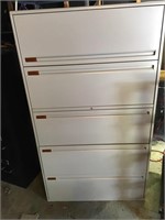 Five drawer large filing cabinet