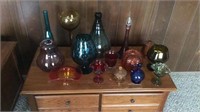 Decorative glass lot