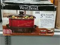 West Bend 5Qt Versatility Cooker