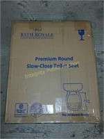 Bath Royale Premium Round Toilet Seat White