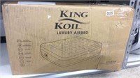 King Koil Luxury Air bed Queen Retail $119.95**