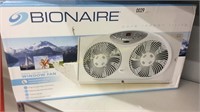 Bionaire Twin Remote Window Fan