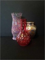 Beautiful Vases and Lidded Urn