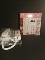 Two Tel-Ease Telephones
