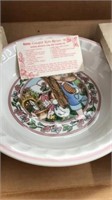 Country kids collectors recipe plate