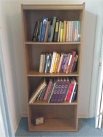 Bookcase And Books