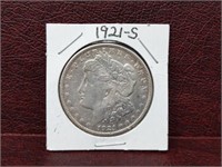 1921 - S, Morgan Silver Dollar