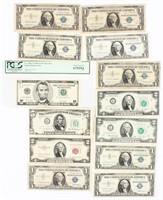 Coin U.S. Currency Star Note Collection 13pcs