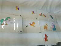 My Little Pony original art animation cels