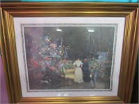 Beautiful gold frame print; pick up only