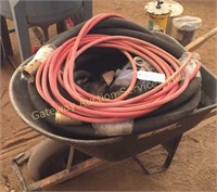 Sandblasting hose and equipment