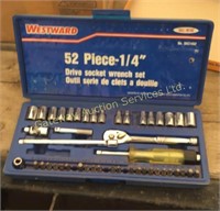 1/4 inch drive socket wrench set