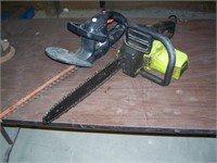 Poulan Electric Chainsaw ES 300 and Black and