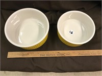 2 Capco Souffle Dishes
