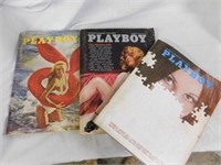 Playboy Magazines; 1971 Sept, 1972 August, 1974